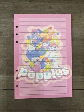 80’s Popples Size A5 Refill Stationery Paper